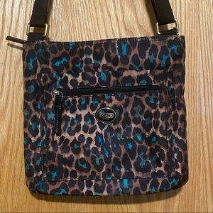 Coach Cheetah Print Crossbody